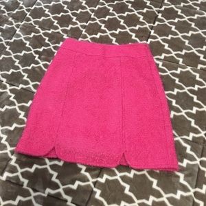 🎉LAST CALL🎉🦋 Milly of NY Pink Scalloped Skirt